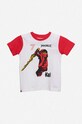 Lego tricou de bumbac pentru copii print alb 12010620