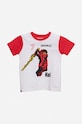 Lego tricou de bumbac pentru copii print alb 12010620