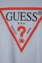 Guess t-shirt bawełniany dziecięcy niebieski