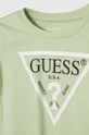 Otroška bombažna kratka majica Guess 100 % Bombaž