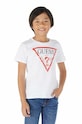 Detské bavlnené tričko Guess bavlna biela L73I55.K8HM0.9BYH