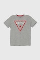 Guess tricou de bumbac pentru copii print gri L73I55.K8HM0.9BYH