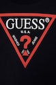Момче Детска памучна тениска Guess N73I55.K8HM0.9BYH тъмносин
