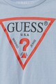 Момче Детска памучна тениска Guess N73I55.K8HM0.PPYA син