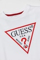 CHLAPEC Dětské bavlněné tričko Guess N4YI37.K8HM4.PPYA bílá