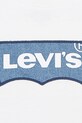 Chłopiec Levi's t-shirt bawełniany dziecięcy MY FIRST BATWING TEE 8EM318 biały