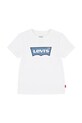 Levi's t-shirt bawełniany dziecięcy MY FIRST BATWING TEE nadruk biały 9EM318