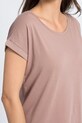 Vila t-shirt różowy 14025668