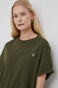 G-Star t-shirt bawełniany zielony D16902.4107