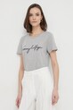 Tommy Hilfiger t-shirt bawełniany WW0WW24967.NOS szary AA00
