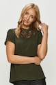 Only - Bluza uni verde 15191412