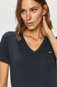 Tommy Jeans - Majica mornarsko plava DW0DW09197.NOS