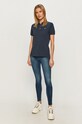 Tommy Jeans - T-shirt DW0DW09199.NOS DW0DW09199.NOS granatowy AA00