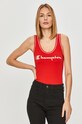 Champion - Top στάμπα κόκκινο Y0AAZ