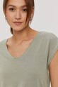 Tričko Pieces zelená 17078572