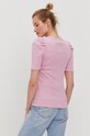 Odzież Pieces T-shirt 17110522 różowy