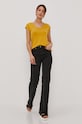 Pieces - Tričko 17095260 žltá AA00