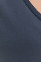 Pieces T-shirt granatowy 17095260