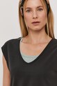 Pieces T-shirt czarny 17095260