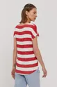 Odzież Vero Moda T-shirt 10190017 czerwony