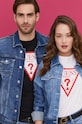Guess Tricou W1GI56.I3Z11 alb