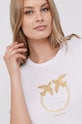 Pinko T-shirt SPEC PROD biały 1N137X.Y651