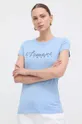 blu Armani Exchange t-shirt in cotone