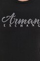 Хлопковая футболка Armani Exchange 8NYT91.YJG3Z.NOS чёрный