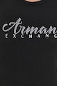 Armani Exchange t-shirt bawełniany 8NYT91.YJG3Z.NOS czarny