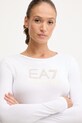 EA7 Emporio Armani longsleeve alb 8NTT51.TJDQZ