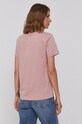Odzież Calvin Klein T-shirt bawełniany K20K202142.NOS różowy