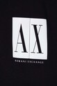 Armani Exchange Tricou din bumbac negru 8NYTGX.YJG3Z.NOS