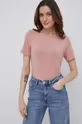 ροζ Μπλουζάκι Vero Moda