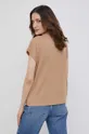 Vero Moda t-shirt bawełniany beżowy