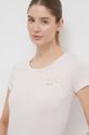 Majica kratkih rukava EA7 Emporio Armani roza 8NTT65.TJDQZ