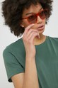 Vila t-shirt turkusowy 14068068.Pineneedle