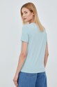 Odzież Vero Moda t-shirt bawełniany 10243889.Ether turkusowy