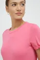 ροζ Βαμβακερό μπλουζάκι Vero Moda