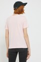 Îmbrăcăminte Pieces tricou din bumbac 17086970.CrystalRos roz