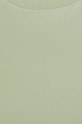 Pieces t-shirt bawełniany 17086970.Swamp zielony