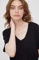 Îmbrăcăminte Marc O'Polo tricou din bumbac B01207251331 negru
