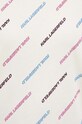 Karl Lagerfeld t-shirt bawełniany 225W1700 beżowy