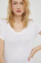 American Vintage tricou alb JAC48