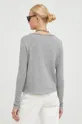 Βαμβακερή μπλούζα με μακριά μανίκια American VintageT-SHIRT ML COL V 100% Βαμβάκι