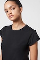 AllSaints tricou din bumbac WM111S negru AA00