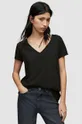 nero AllSaints t-shirt in cotone Donna