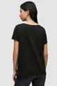 czarny AllSaints t-shirt bawełniany EMELYN TONIC TEE