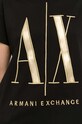 Pamučna majica Armani Exchange 8NYTMX.YJG3Z.NOS crna