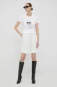 Karl Lagerfeld t-shirt in cotone bianco