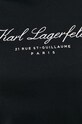 Bavlněné tričko Karl Lagerfeld 231W1701 černá